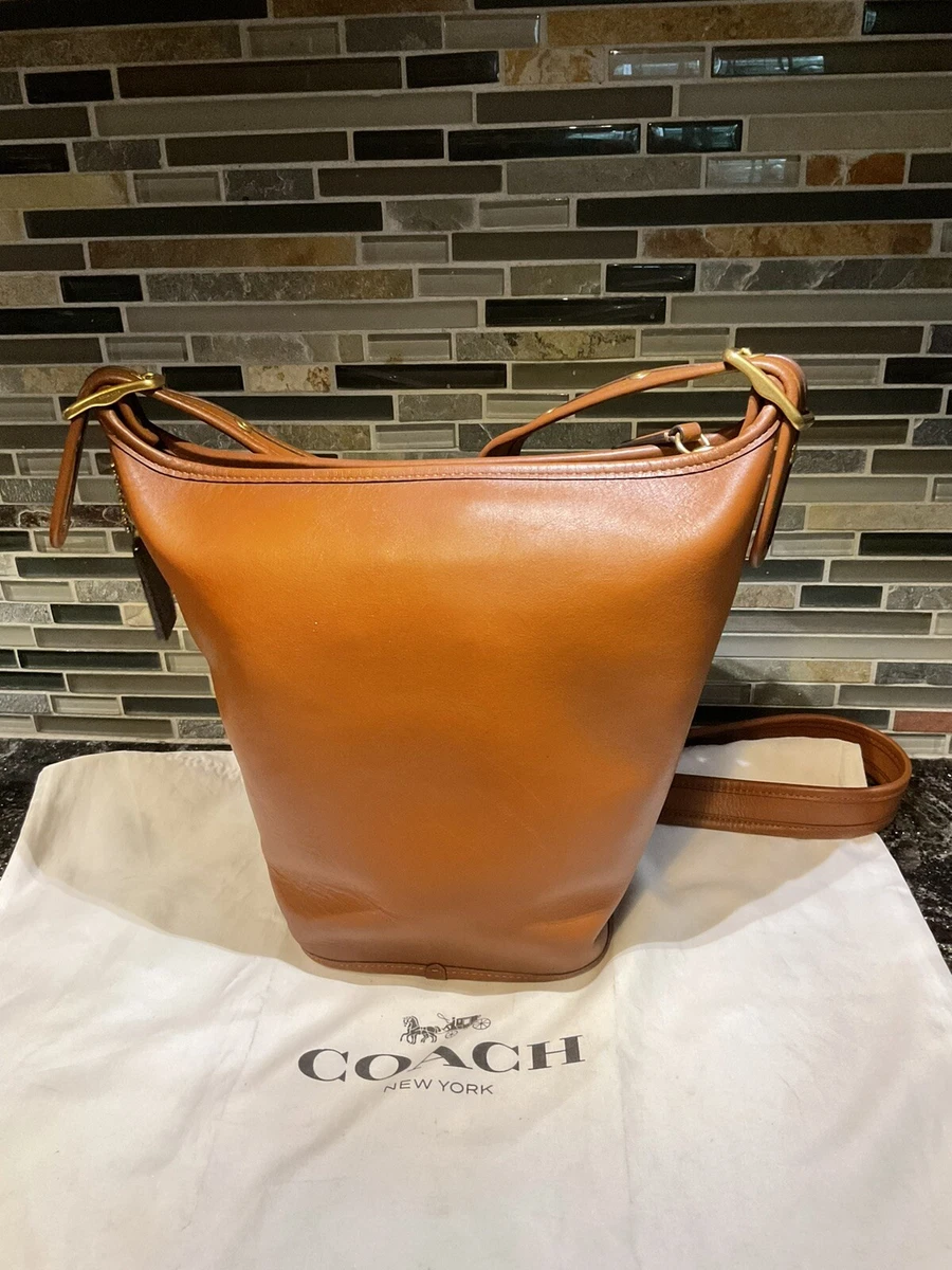 Coach Originals Reedition Archive Duffle 16 Glovetanned Leather 5782 1941 Saddle