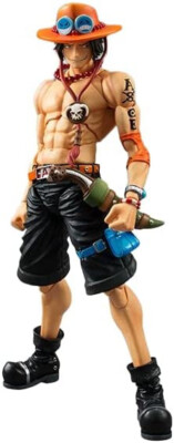 コミック・アニメ MegaHouse Variable Action Heroes Portgas MegaHouse VARIABLE ACTION HEROES ONE PIECE PORTGAS.D.ACE 180mm PVC