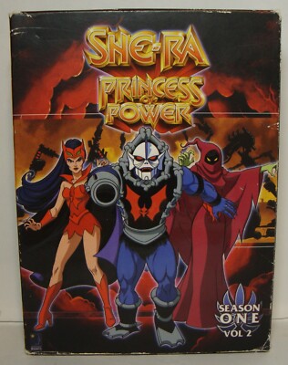 SHE-RA PRINCESS OF POWER SEASON ONE 1 VOLUME 2 DVD 6 DISC BOX SET