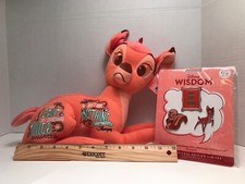 Disney Wisdom Collection Bambi Plush Toy  Pin. Brand New