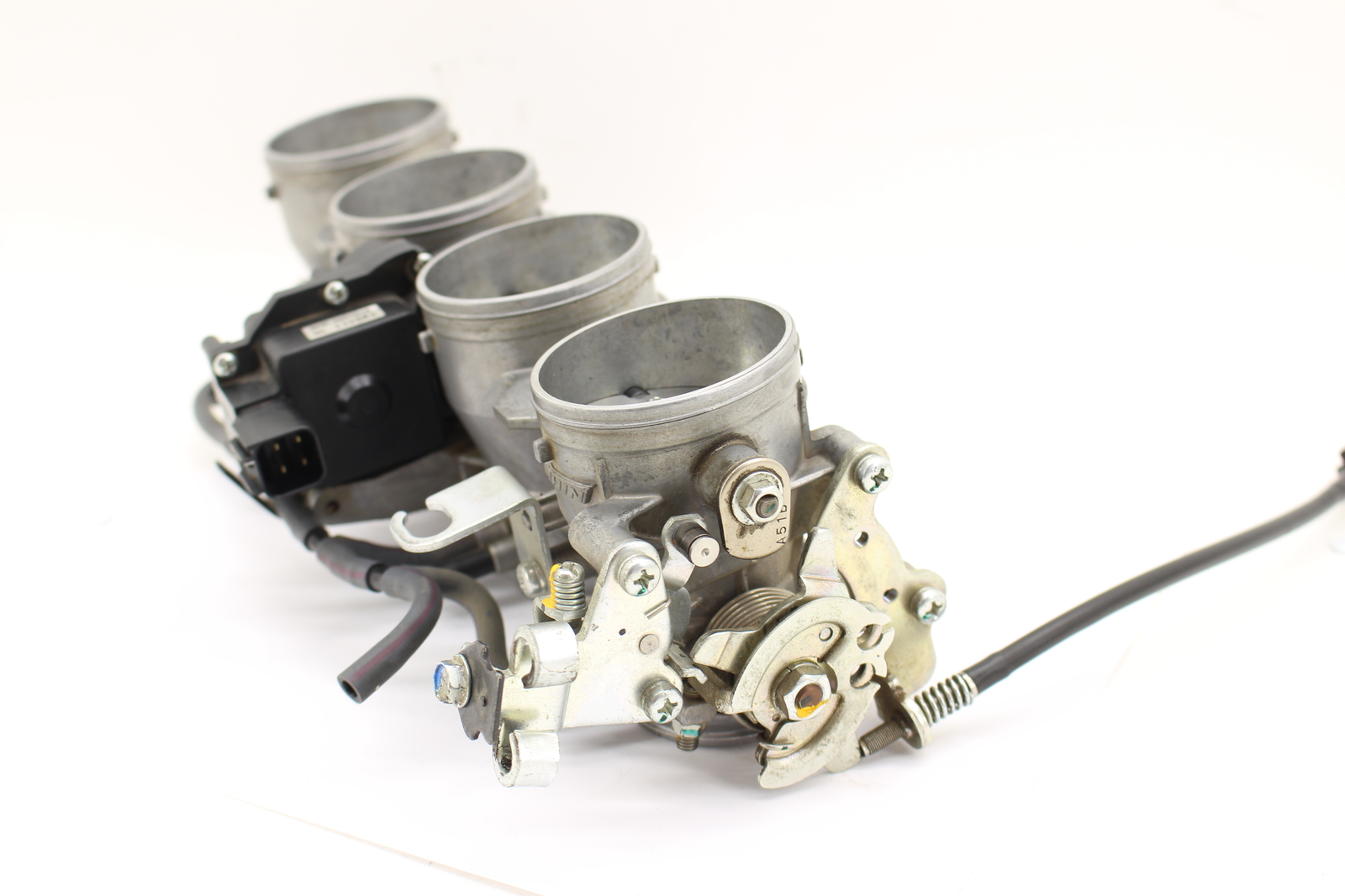 2012 KAWASAKI NINJA ZX6R ZX600R MAIN FUEL INJECTOR THROTTLE BODY 161630128 eBay