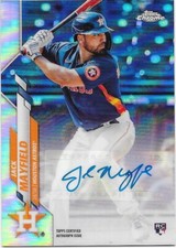 2020 Topps Chrome Update Jack Mayfield Rookie Auto Refractor #USA-JM