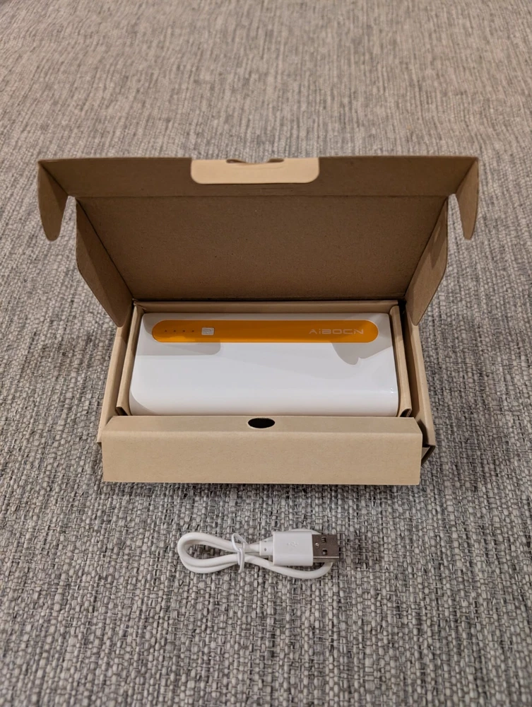 10,000mAh Power Bank with Dual USB Ports for Fast Charging
