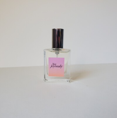 Philosophy Live Joyously Eau De Toilette Spray 0.5 Fl Oz Peony Patchouli No Box