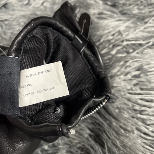 Bogner Damen schwarz Liz Fäustlinge Handschuhe Polyester Kunstleder neu mit Etikett Größe 6 Small - Bild 12 von 12