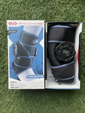 McDavid 232 True Ice Therapy Ankle Wrap One Size Black 18U