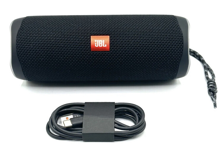 JBL Flip 5 Portable Waterproof Speaker - Midnight Black EXCELLENT CONDITION-image