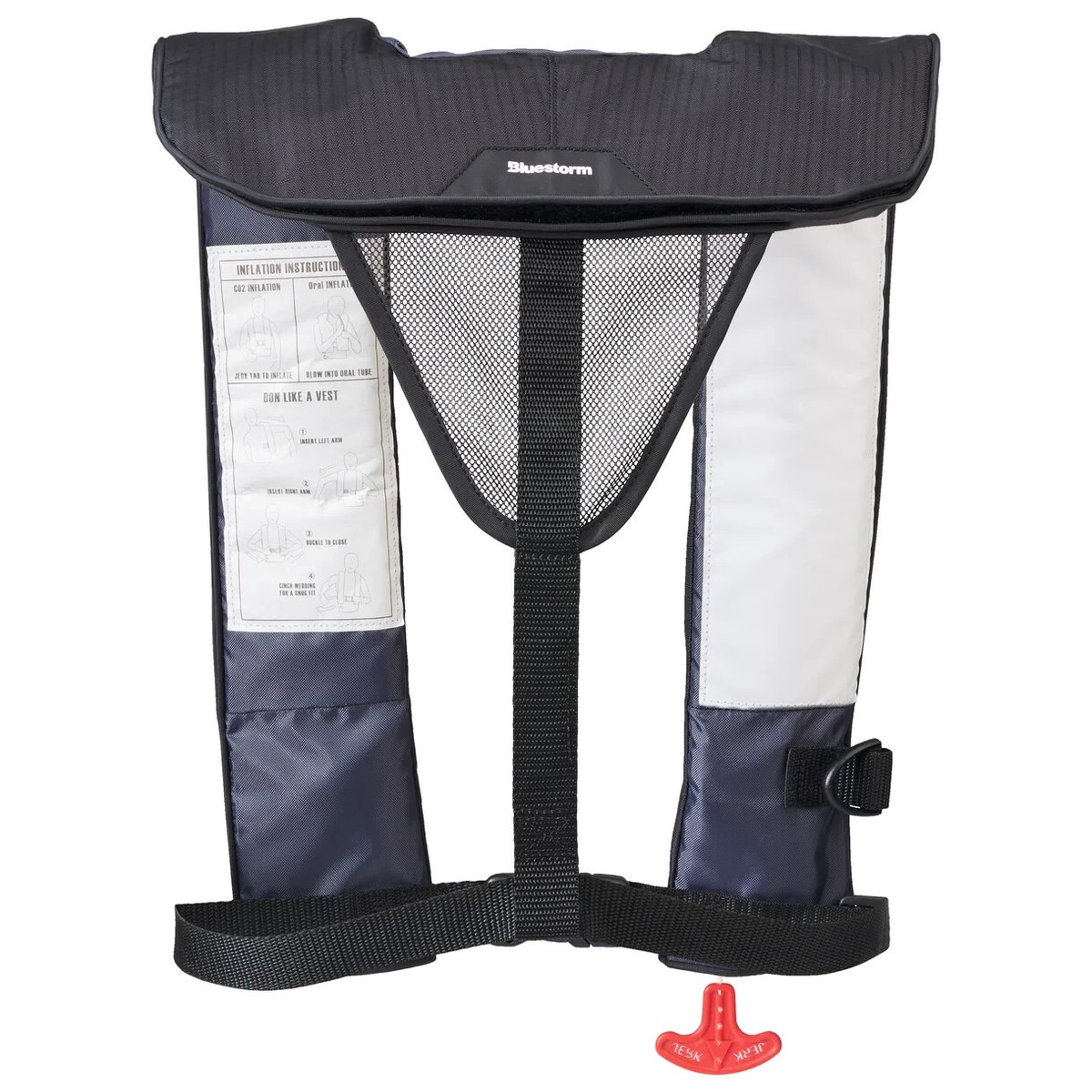 Bluestorm Auto/Manual Inflatable Life Jacket Cirrus 26 - Black