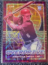 Jonathan India 2021 Panini Chronicles Overdrive RC Blue Velocity Prizm #24