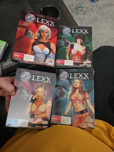Lexx Season 1-4Complete Series 1,2 OPENED 3&4 New DVD - Region 4 -