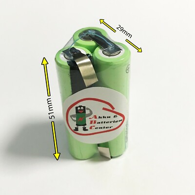 Akku für Rasierer 3.6V 2300mAh NiMH für BABYLISS T24, T24B, T24C, SHB16