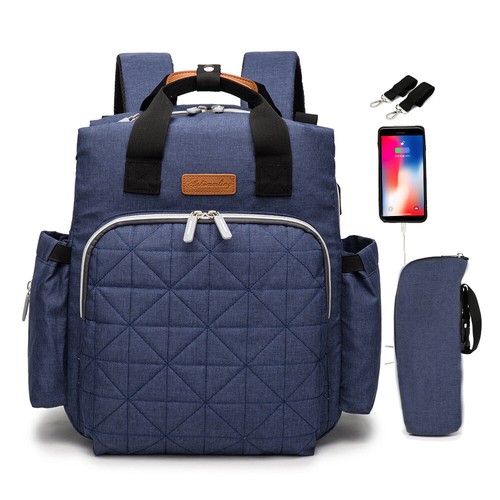 Nuevo USB Momia Maternidad Bebé Pañal Bolso Mochila Organizador Cochecito  Bolsas Para Mamá | eBay