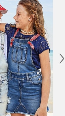 justice short overalls