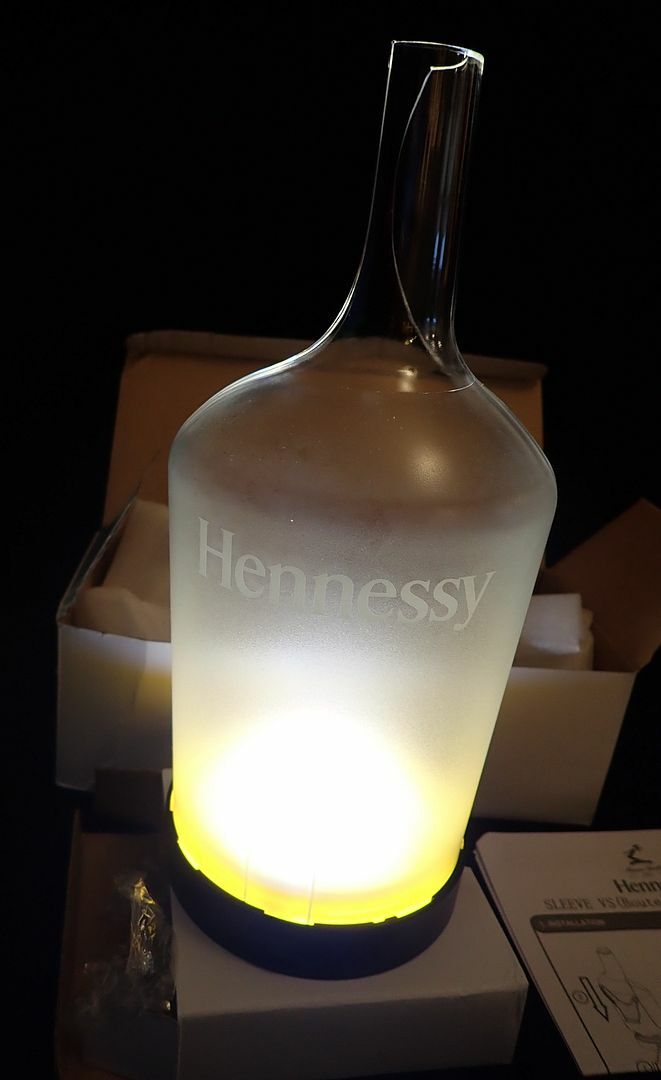 Hennessy　ボトルスタンド　ライト Hennessy ボトルスタンド ライト