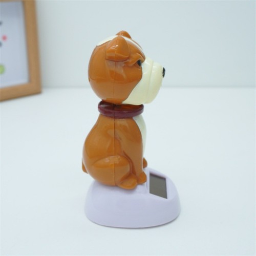 Solar Powered Dancing Dog Bobblehead Toy Car Dashboard Dog Ornament Decoration - Picture 9 of 14