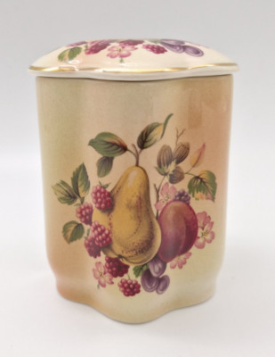 Royal Worcester Palissy Topf mit Deckel - Royal Fruit Collection