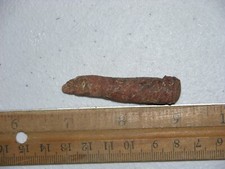 Hand axe early man paleolithic acheulean chopper blade tool Africa 2 inch X19