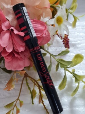 Bourjois Paris 2/1 Lipstick & Liner Contour - 06 rot Tango. Neu