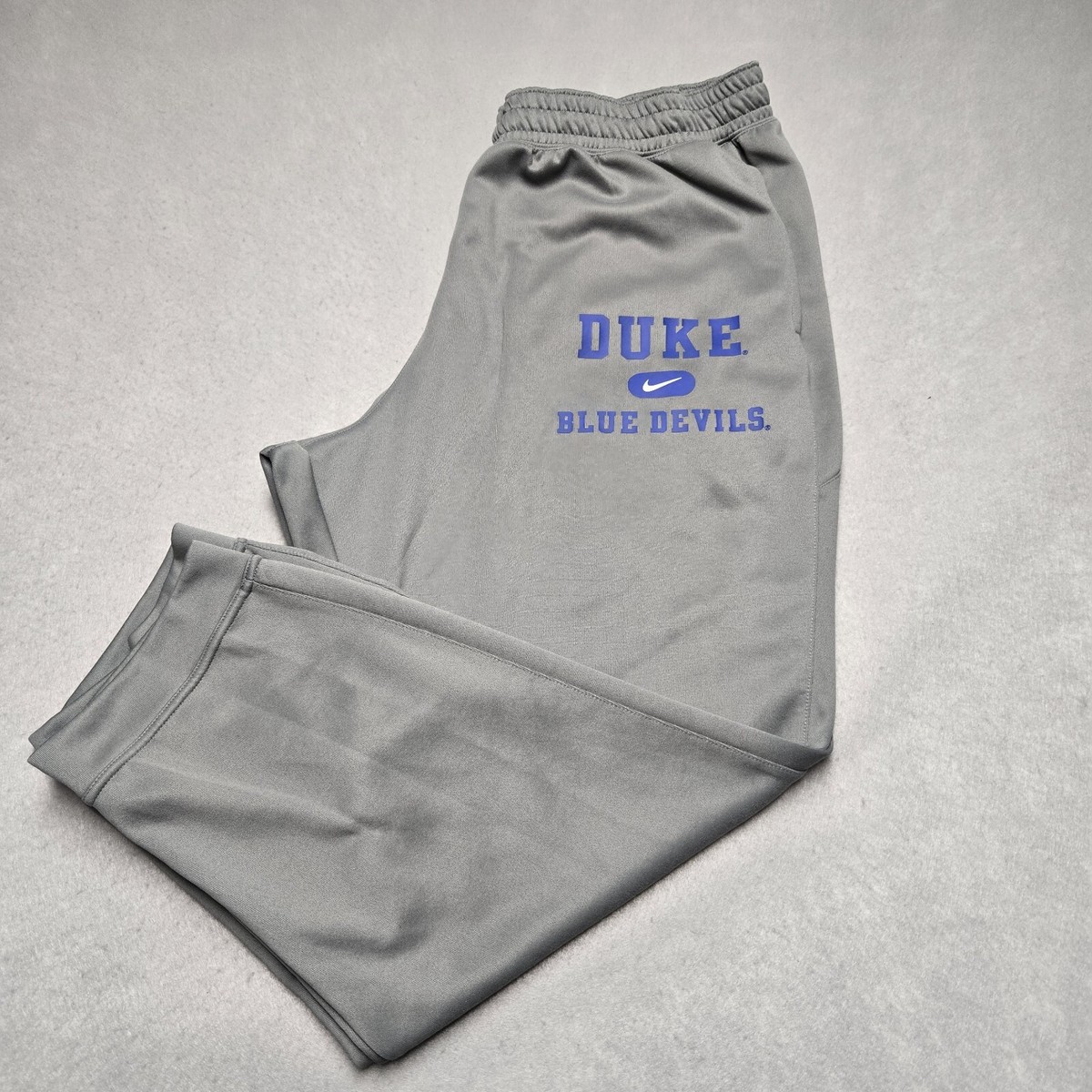 Nike Duke Blue Devils Basketball Practice Warm Up Sweatpants Size