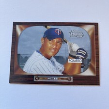 2004 Bowman Heritage Alex Romero Minnesota Twins RC Rookie Card #321. rookie card picture