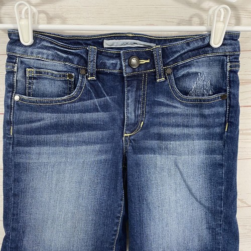Joe's Jeans Girls Beck Bermuda Jean Shorts Sz 14 Blue Stretch 25x8 - Picture 2 of 9