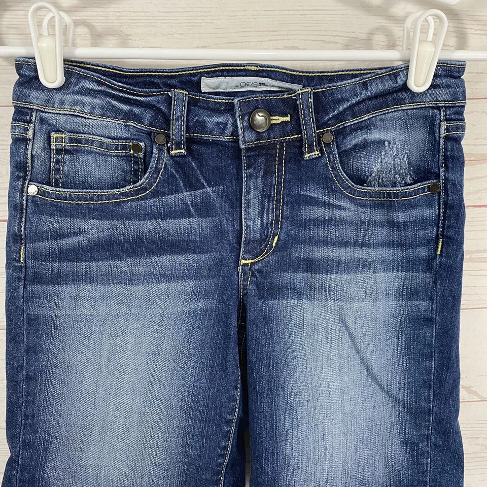 Joe's Jeans Girls Beck Bermuda Jean Shorts Sz 14 Blue Stretch 25x8 - Image 2 of 4