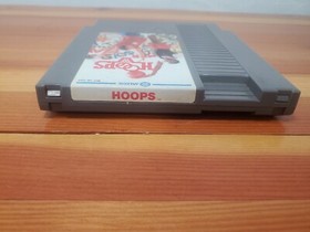 HOOPS for NES Nintendo Entertainment System CART only Tested works.  1988