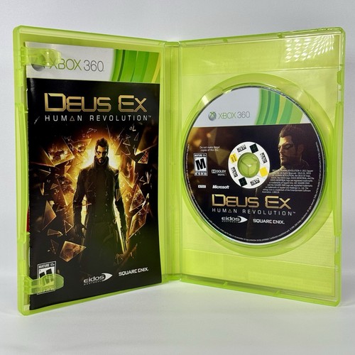 Deus Ex: Human Revolution (Microsoft Xbox 360, 2011) CIB! Handbuch! Versand KOSTENLOS! - Bild 5 von 7