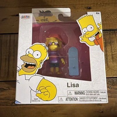 Cool Lisa - The Simpsons 2.5'' Figure Wave 6 Jakks Pacific - New