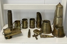 JOB LOT OF TRENCH ART SOUVENIRS