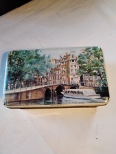 Holland Keksdose Vintage Amsterdam Friesland Groningen Motiv Blechdose  Koek