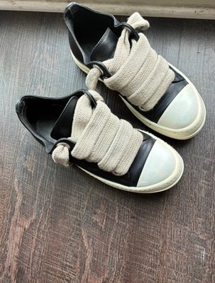 Rick Owens DRKSHDW Ramones Low Black | eBay