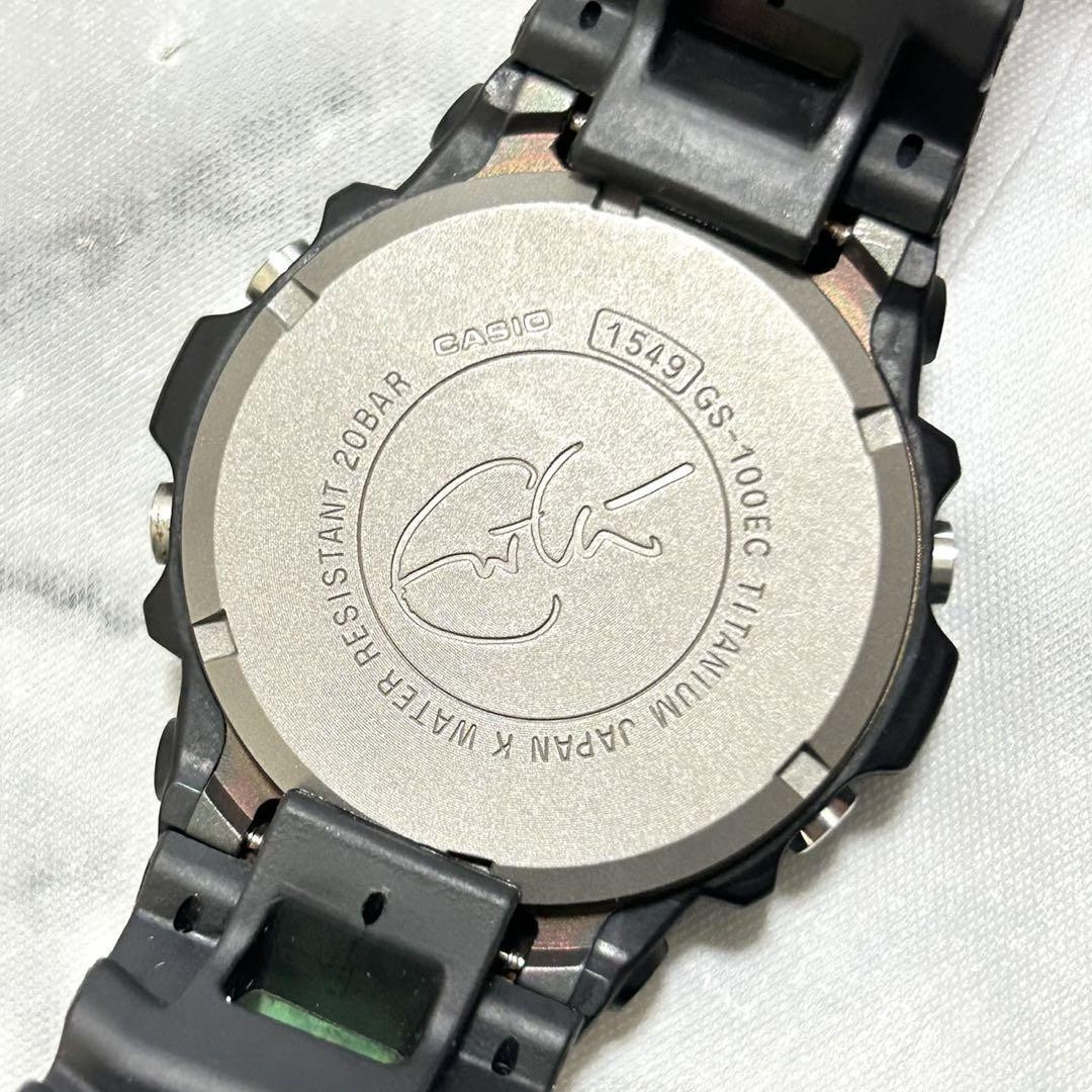 G-Shock GS-100EC-1T Eric Clapton Limited Edition Black G-Shock GS-100EC-1T Eric Clapton Limited Edition Black