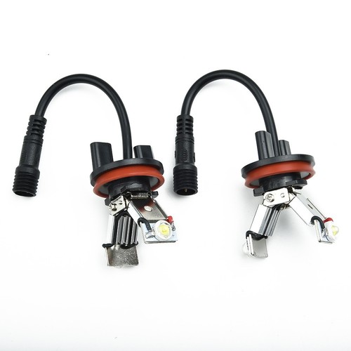 1 Pair H8 Headlight Angel Eyes Light For E60 E61 E71 E70 LCI E90 E91 X6 - Picture 3 of 16