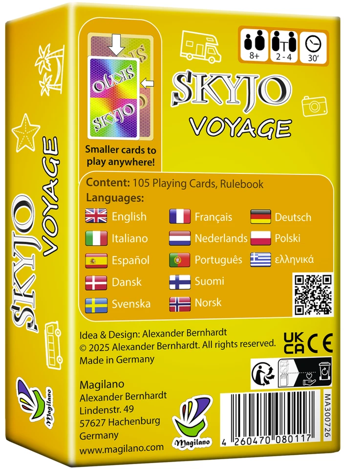 SKYJO VOYAGE , von Magilano - Das kompakte Reisespiel - Bild 2 von 2