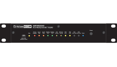 AtlasIED  ASP-MG2240 - 2 Ch. Sound Masking Controller & Amp  (Unopened)