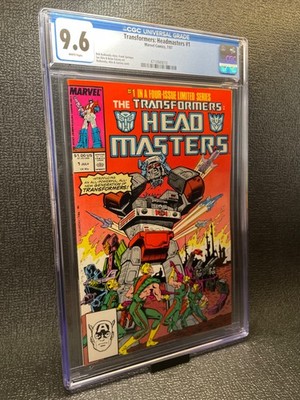 Marvel Comics: Transformers Headmasters #1 (1987) CGC 9.6