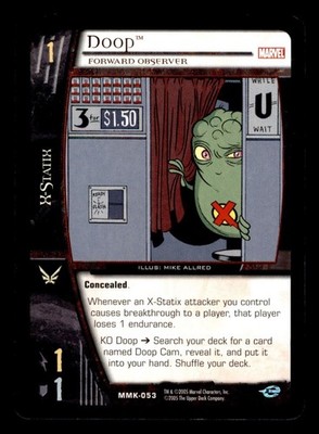 Doop - Forward Observer MMK-053 Marvel Knights VS System 2005 TCG CCG
