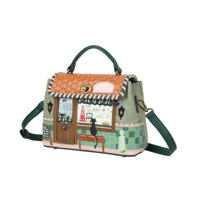 Vendula London Vendula Pie Shop Mini Grace Bag Top Handle Crossbody NEW
