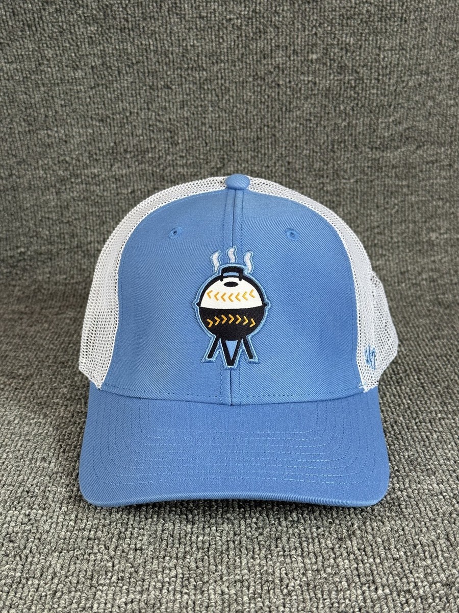 Genuine Merchandise Baseball Trucker Snapback Light Blue Mesh Back OSFA