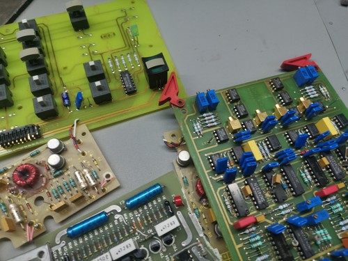 Various PCB From Electronic Test Gear And Military Equipment - Imagen 9 de 15