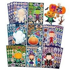 Halloween Stickers - Make Your Own Stickers for Kids, Halloween DIY Stickers