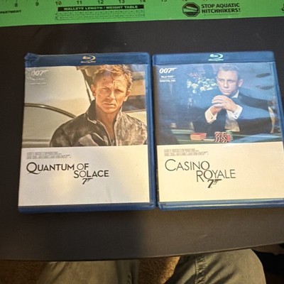 James Bond MGM Blu-ray Disc Movie Lot Quantum of Solace Casino Royale Digital HD
