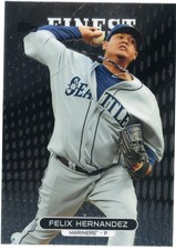 2013 Topps Finest - Félix Hernández #40 Mariners