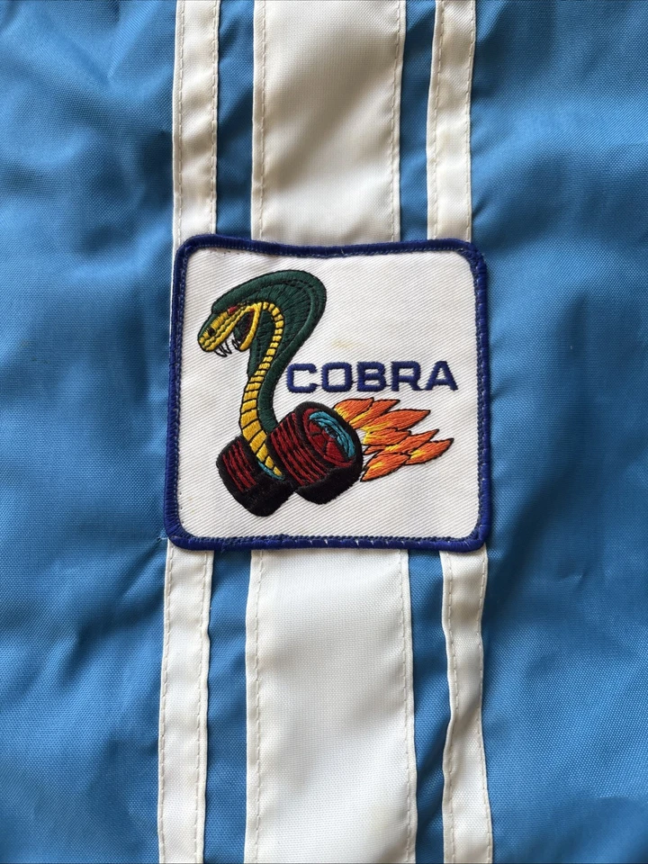 Vintage 70’s Ford Cobra Shelby Racing Jacket Sherpa Galpin Los Angeles EXCELLENT - Image 3 of 4