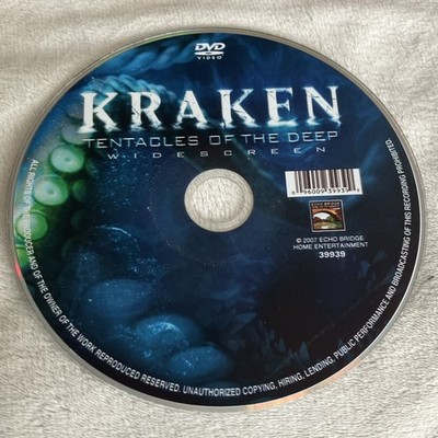 Kraken: Tentacles of the Deep (DVD, 2007) Redbox Case