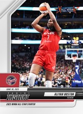 2025 Panini Instant WNBA Aliyah Boston ALL-STAR STARTER 1/757 SP Fever #113 🔥