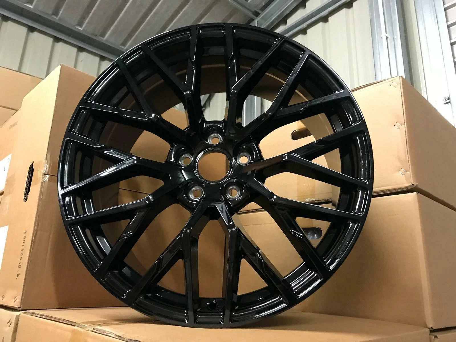 18X8" ET35 AUDI R8 V10 STYLE WHEELS 5X112 RIMS FITS A3 S3 A4 S4 A5 S5 A6 S6 A7