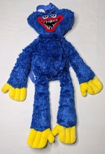 Poppy's Playtime Huggy Wuggy Plush Zip Pocket Backpack Poppy 20 Kids Blue