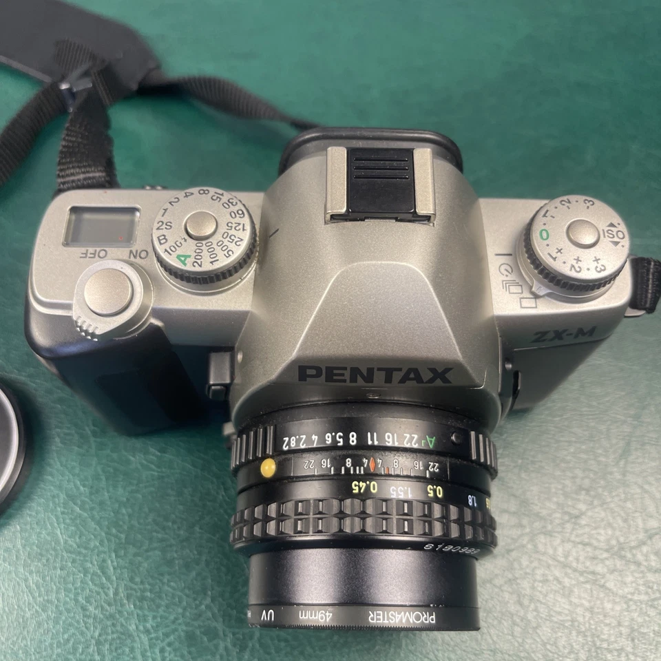 Pentax ZX-M 35mm Film Camera with Ricoh 50mm f/2 Lens – Clean, Tested - Image 2 of 4